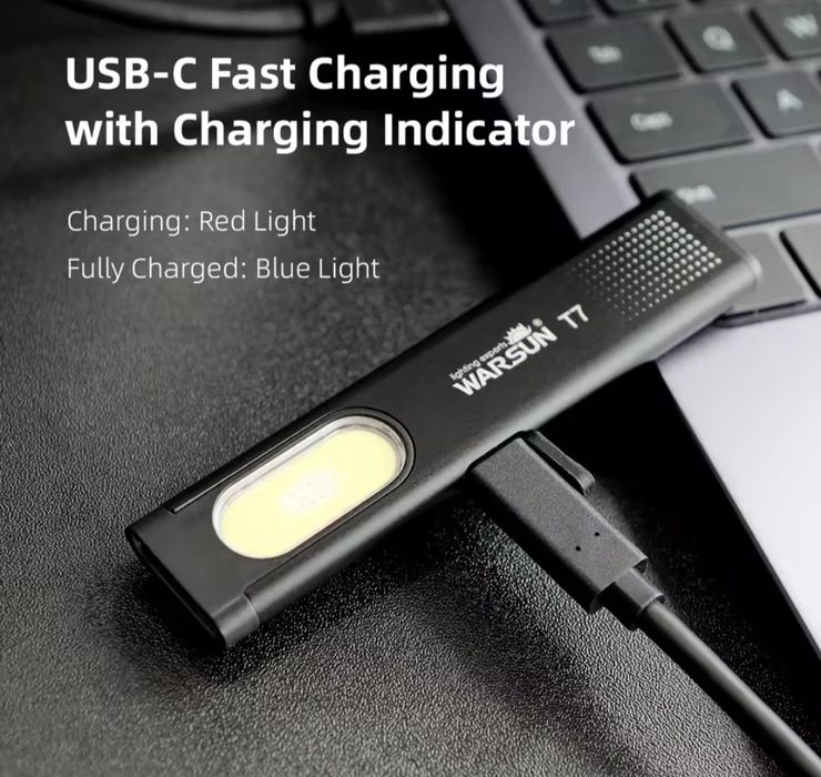 Latarka EDC Warsun T7 - nowa