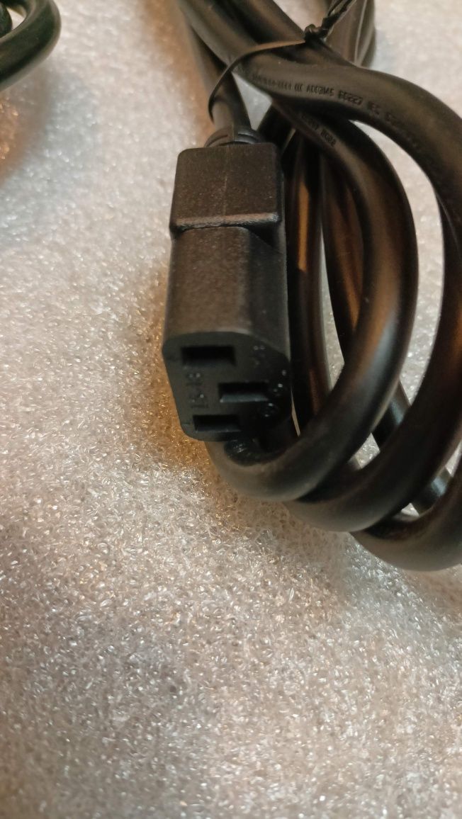 Kabel przewód zasilający komputera drukarki monitora 10 szt. 230V