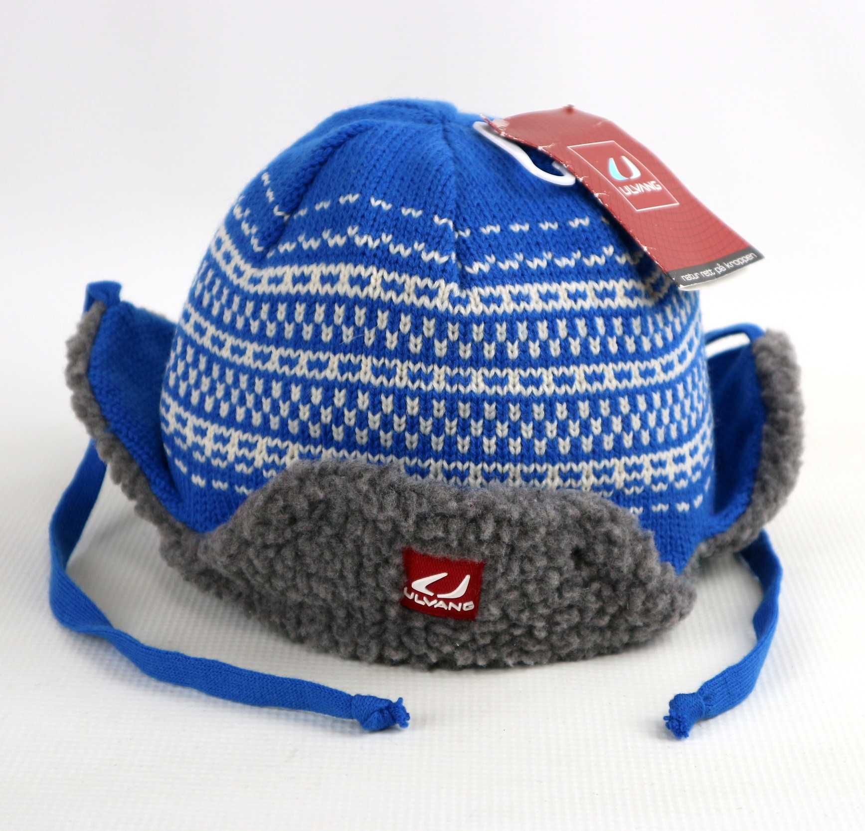 Ulvang Bugoynes Hat czapka uszatka 100% merino wool 53