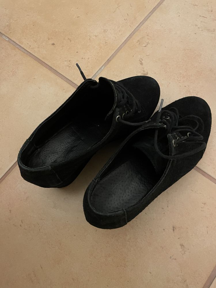 Sapato plataforma preta