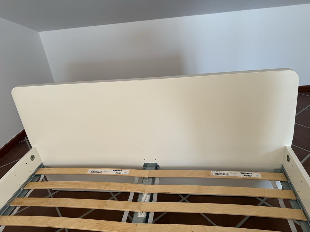 Cama 140x190 branca