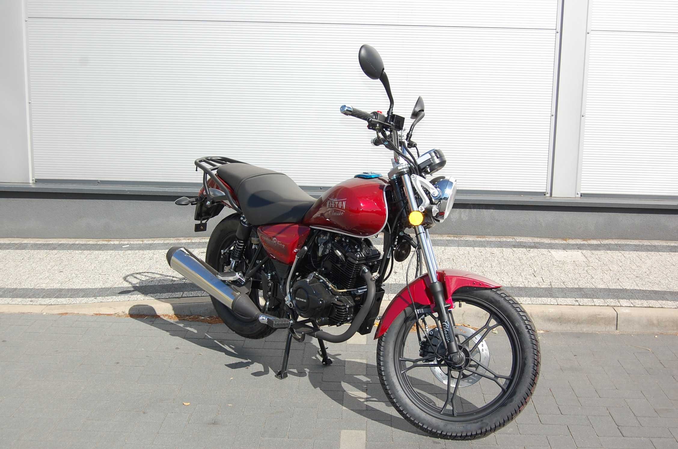 Motocykl 125 Barton Classic 125 Junak 121 Romet Soft Choper Raty Dowóz