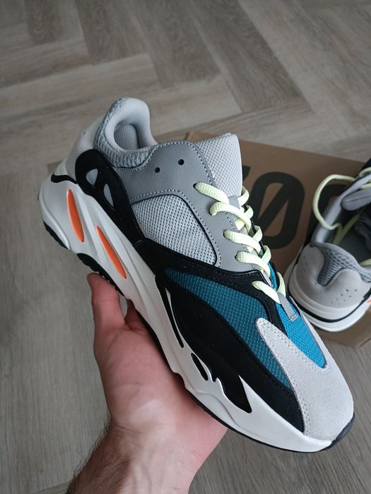 Buty Adidas yeezy wave runner solid grey 44 2/3(Off-white, Balenciaga,