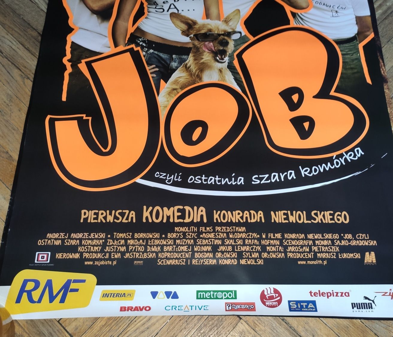 Job plakat filmowy oryginalny Włodarczyk Szyc