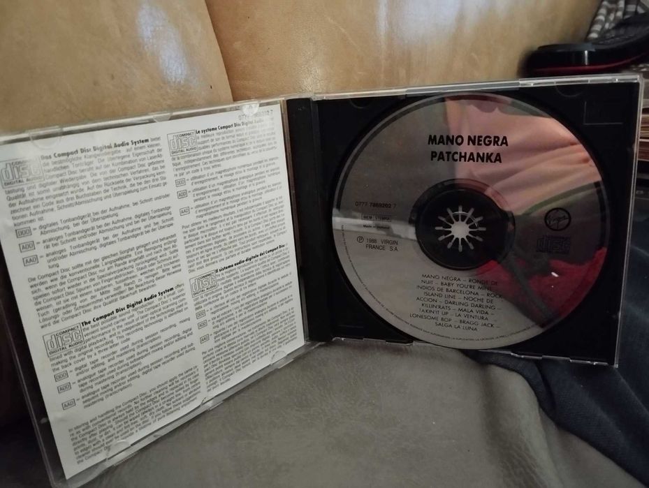 CD - Mano Negra - Patchanka