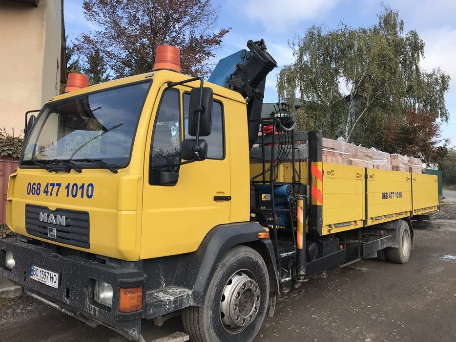 Послуги крана маніпулятора , вантажні перевезення, кран маніпулятор