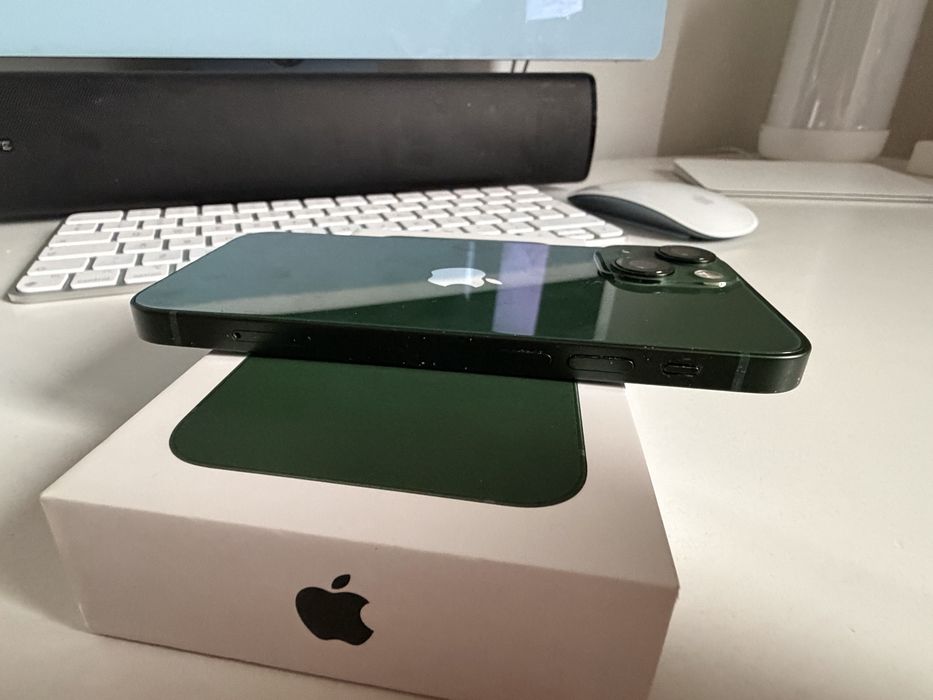 iPhone 13 Mini 256gb Green Idealny Bateria 100%