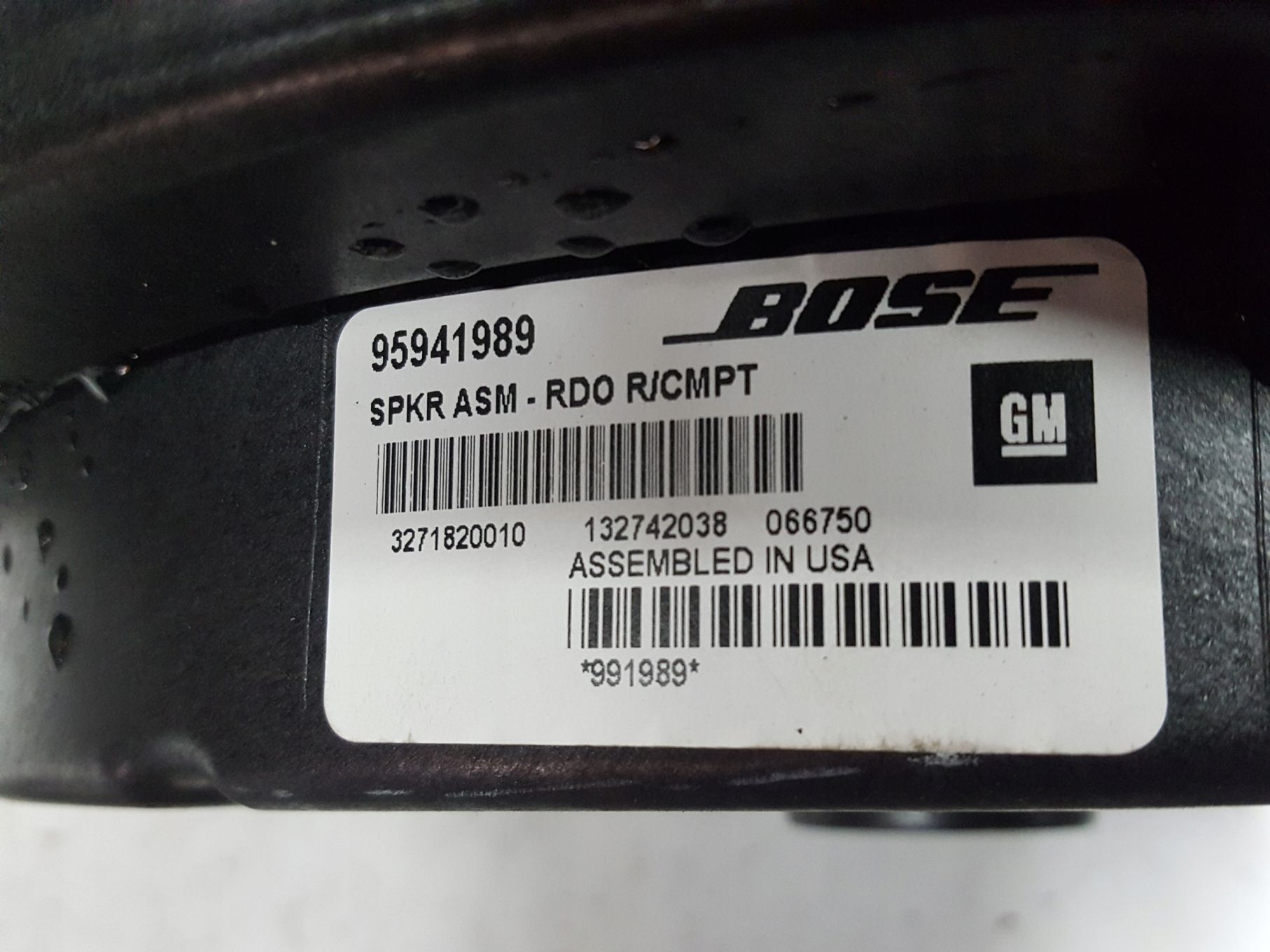 OPEL MOKKA I A 12-16r GŁOŚNIKI BOSE SUBWOOFER