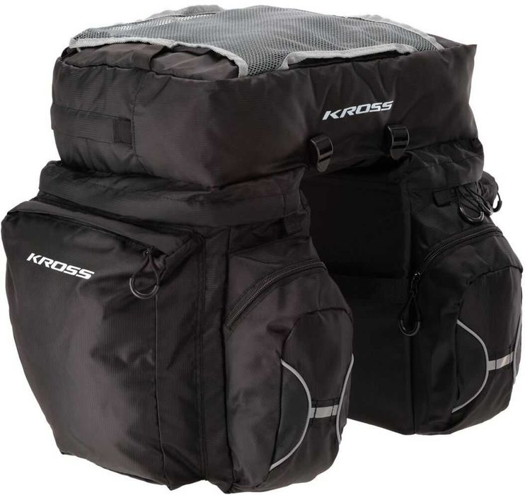 Sakwa rowerowa na bagażnik tylny KROSS ROAMER TRIPLE REAR BAG 20L duża