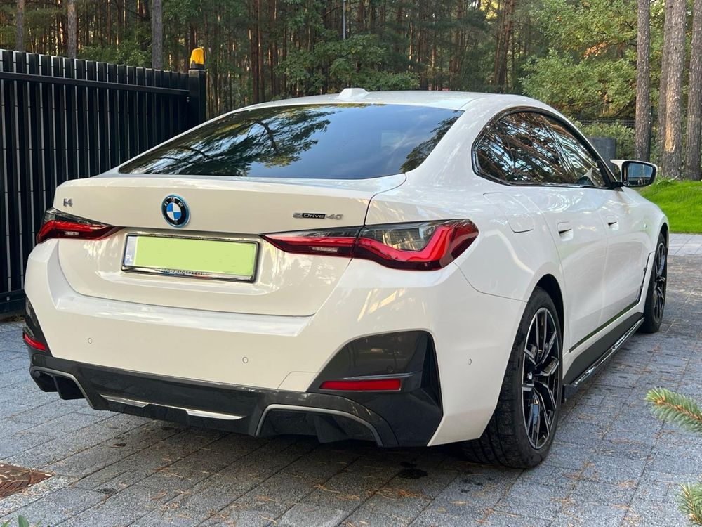 Bmw i4 wynajem długoterminowy, krótkoterminowy, elektryczny samochód