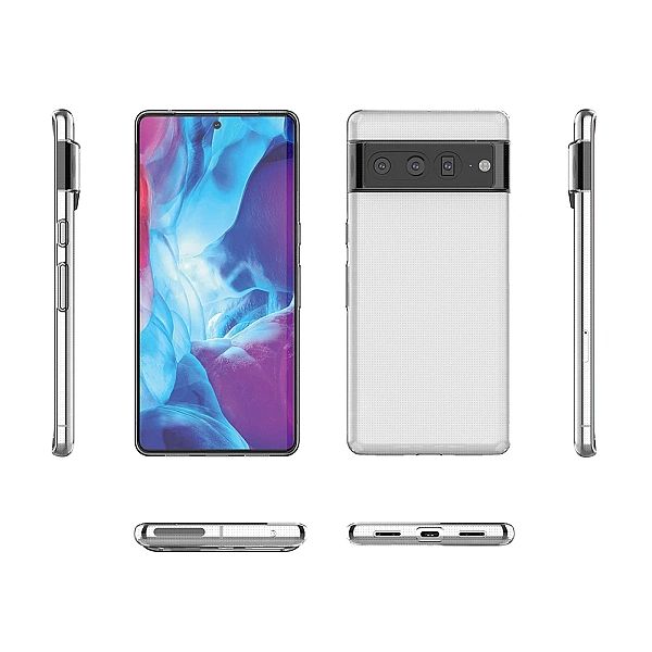 Ultra Clear 0.5mm etui Google Pixel 7 Pro żelowy pokrowiec na tył plec