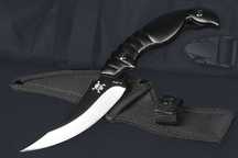 Nóż Taktyczny Karambit CZARNA WDOWA Full Tang CS-GO ND47