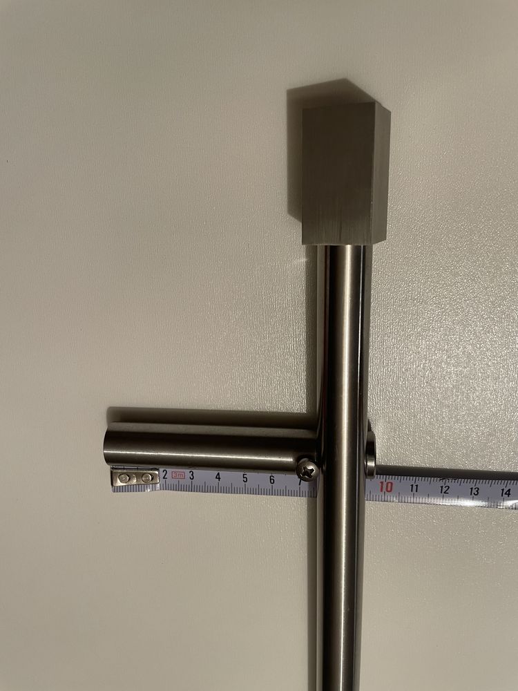 Karnisz karnisze nierdzewny żabki 150cm 180cm 200cm 210cm