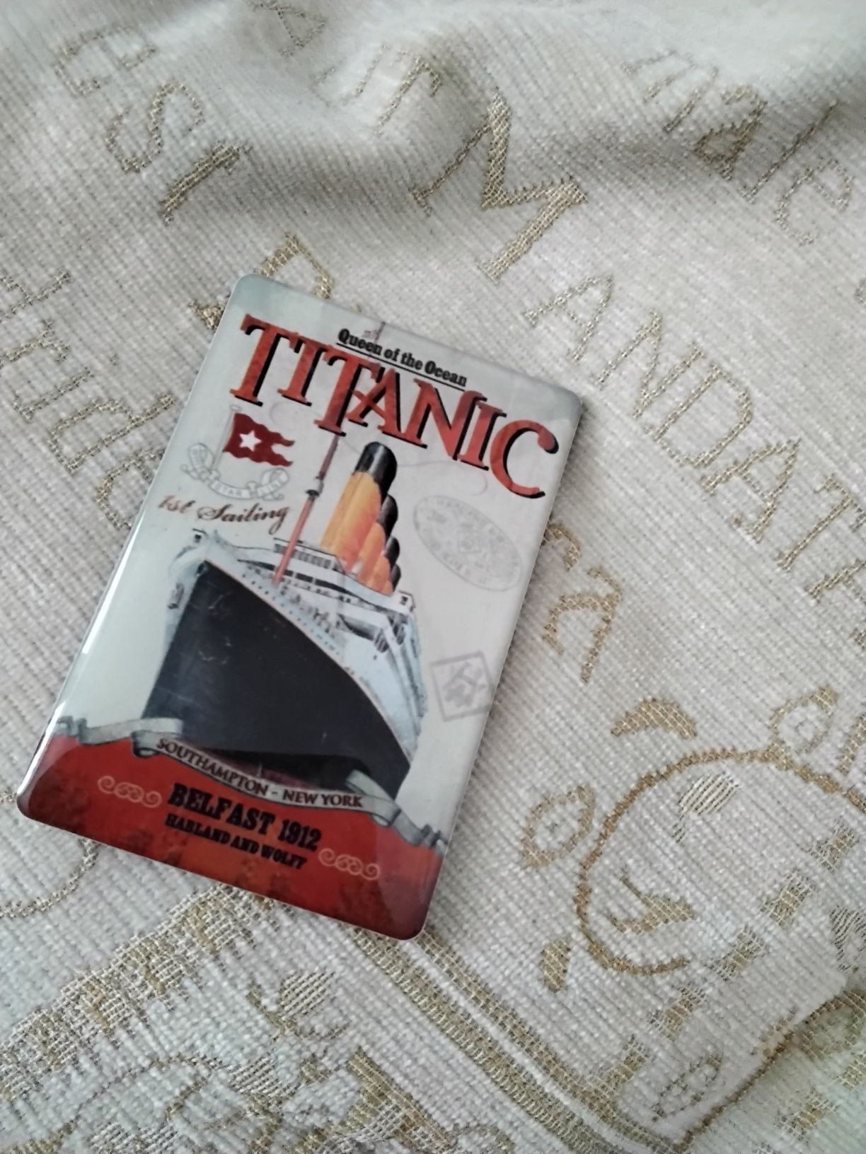 Titanic retro magnes na lodówkę