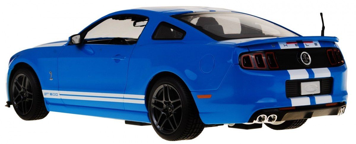Ford Shelby Mustang GT500 niebieski  Zdalnie sterowane auto + pilot