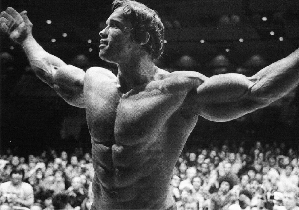 Plakat Arnold Schwarzenegger 70 x 50 cm na siłownię.