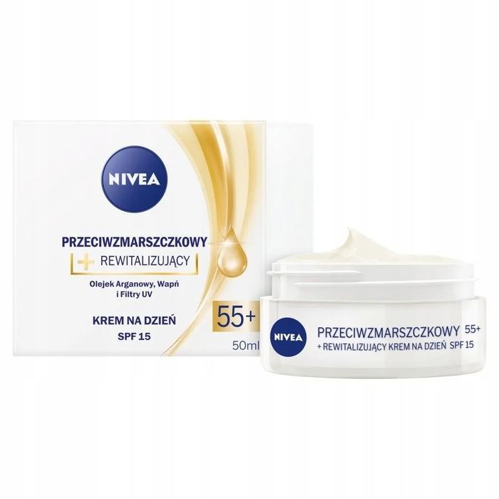 Nivea 55+ Rewitalizujący Do Twarzy Na Dzień 50 Ml