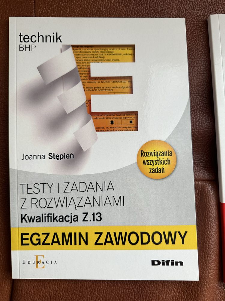 Testy i zadania z rozwiązaniami. Technik BHP