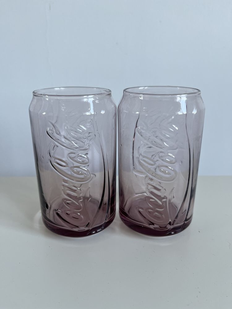 Zestaw szklanek coca cola