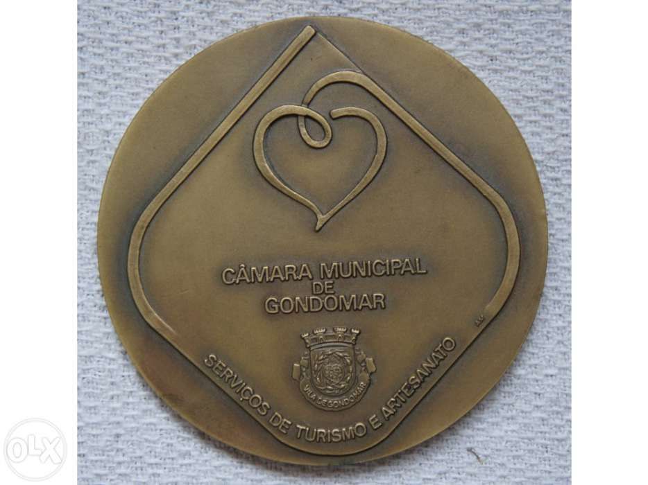 Medalha Antiga EM Bronze