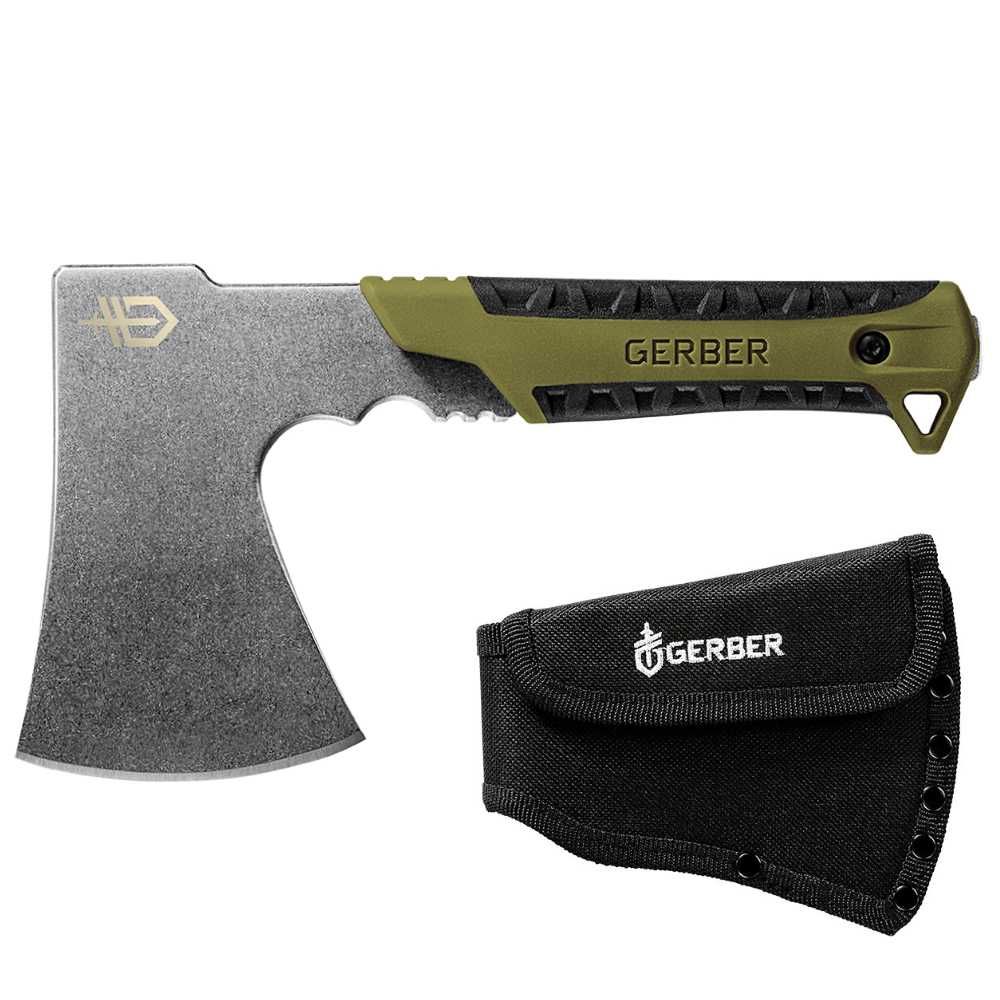 Nowy taktyczny Toporek Gerber Pack Hatchet flat sage Survival 7244