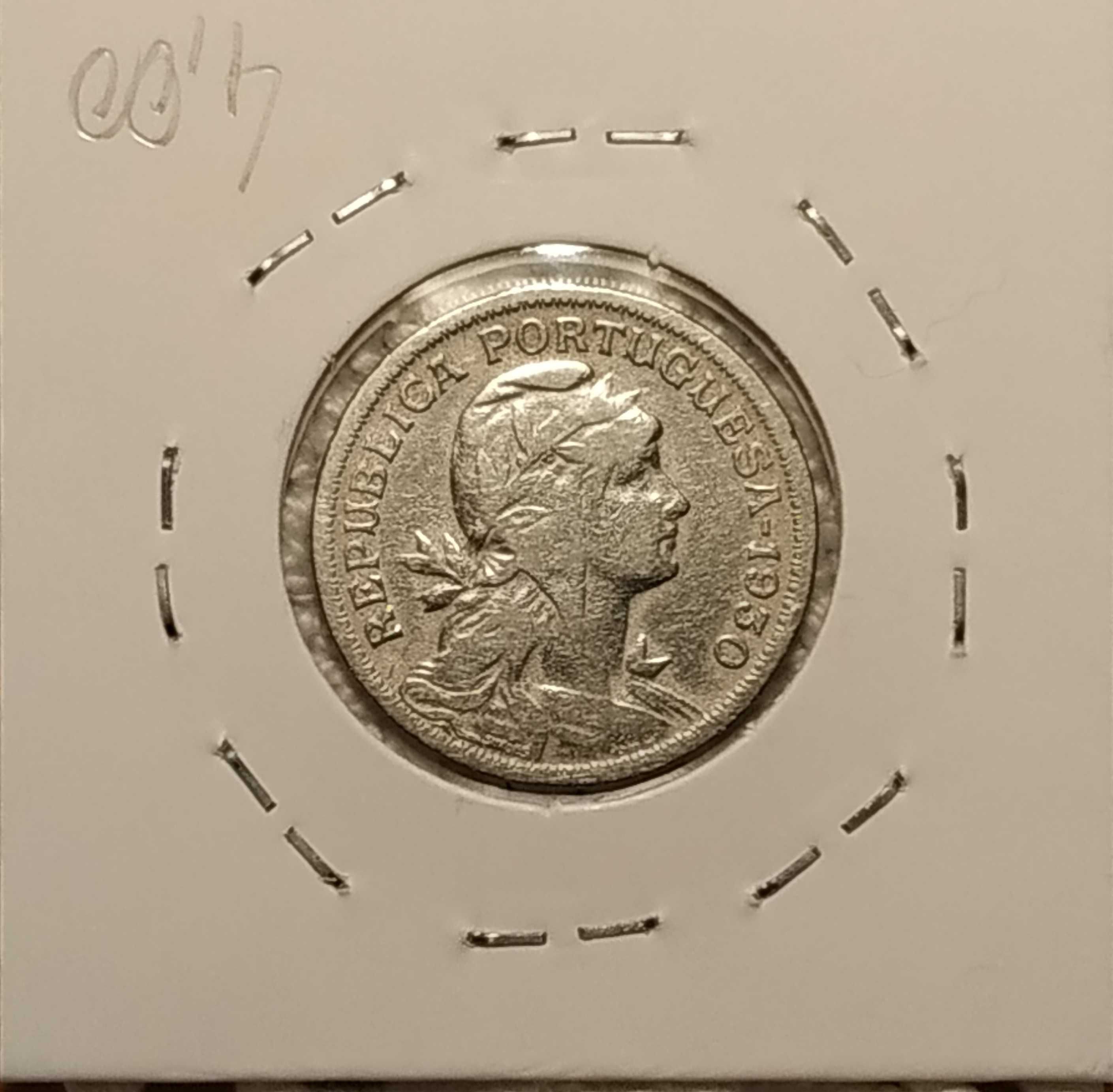 Cabo Verde - moeda de 50 centavos de 1930