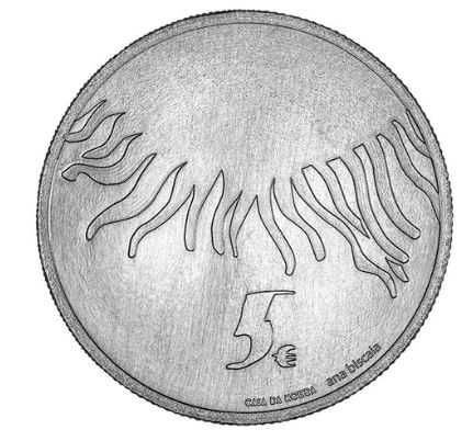Moeda 5€ Fenix Heróis e Criaturas da Mitologia 2025 Comemorativa