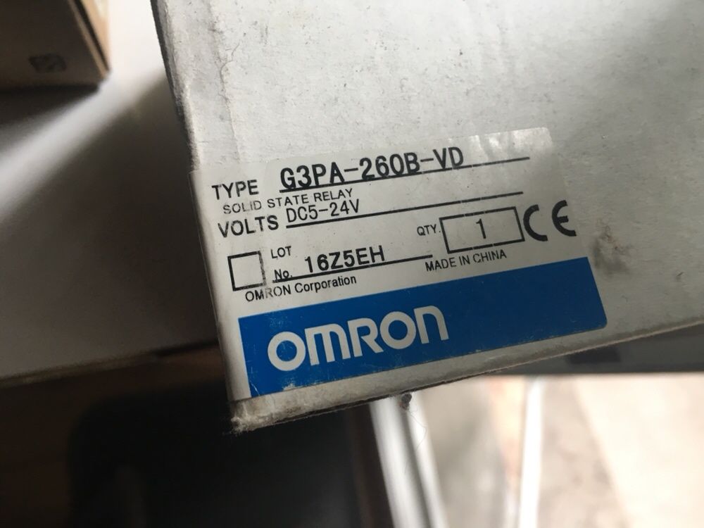 Реле полупроводниковое omron G3PA-260B-VD 5-24DC