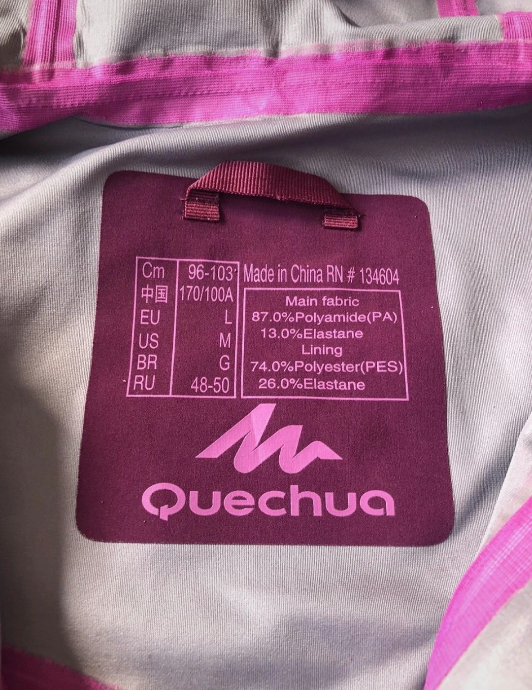 Kurtka quechua softshell L 40