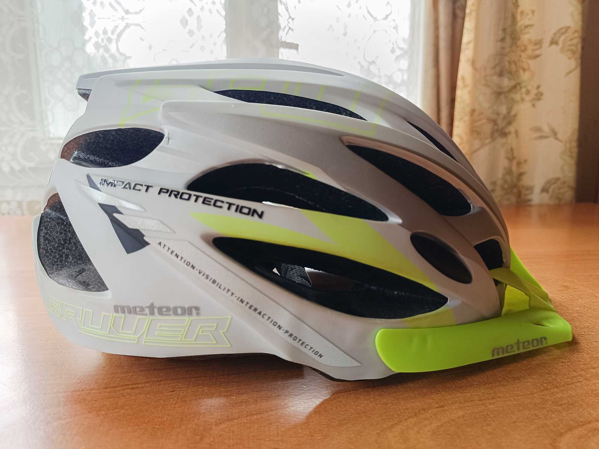 Kask METEOR Gruver MTB - rozmiar L 58-61 cm dla dorosłych rower rolki