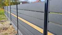 Montaż: ogrodzenia panelowe sztachetowe z paneli palisadowe murowane