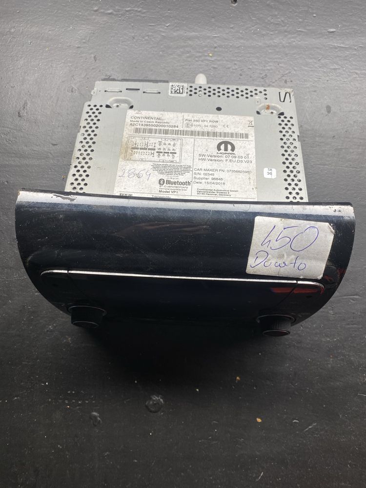 Radio fiat ducato