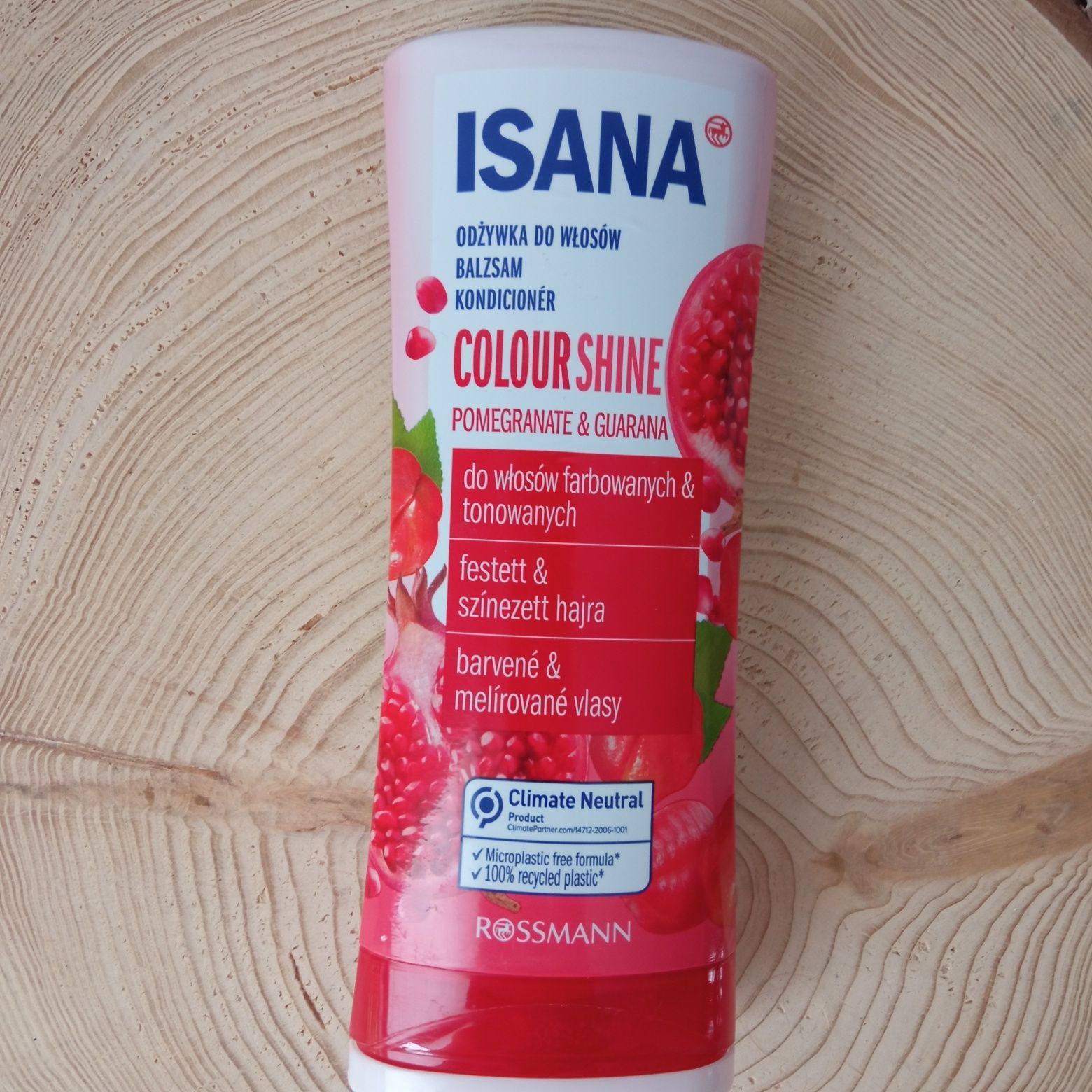 Odżywka do włosów farbowanych Isana