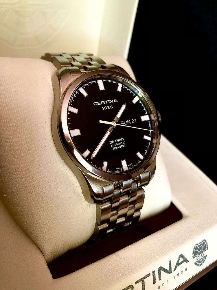 Швейцарские часы CERTINA DS First Automatic.