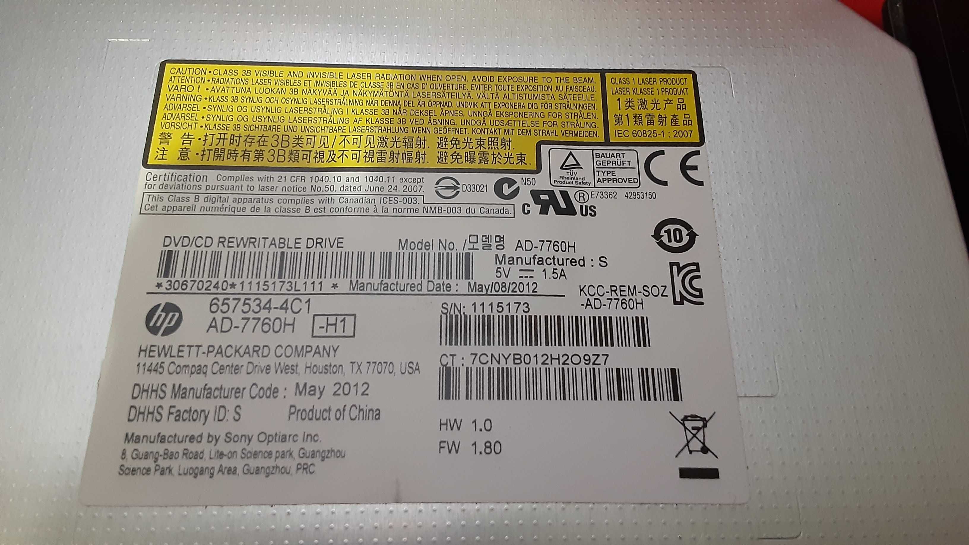 HP PAWILION części do laptopa