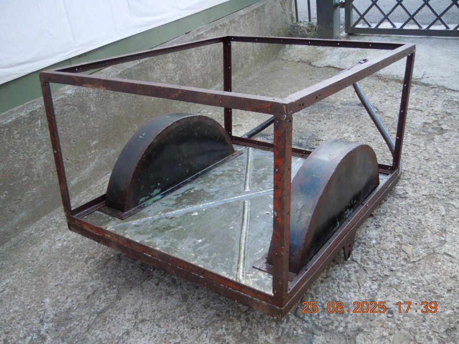 Wózek ogrodniczy rowerowy motocyklowy konstrukcja do ukończenia