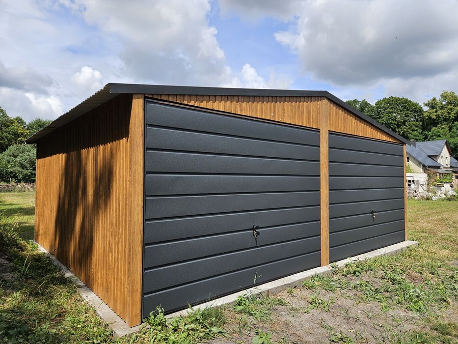 6x5 MAZ Garaze Blaszane Garaż Blaszany Blaszak Blaszaki Schowek