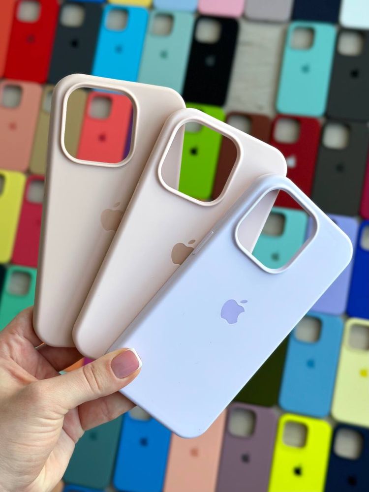 Чехол на iPhone 14 та інші, силіконовий Айфон про макс silicone case