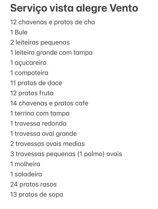 Serviço Vista Alegre Vento