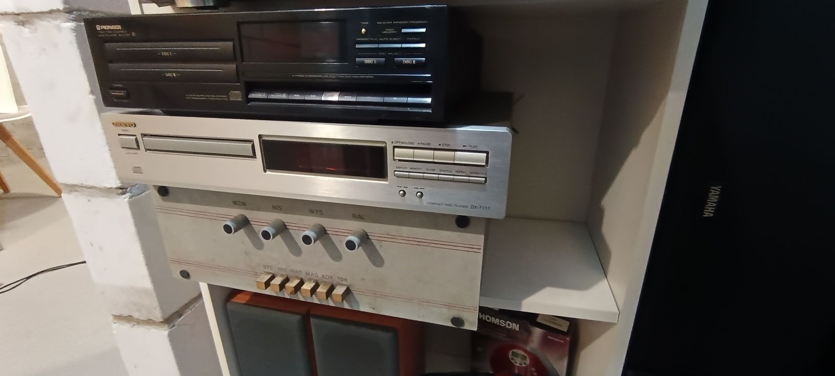 UNITRA Technics Yamaha kolumny całość itp
