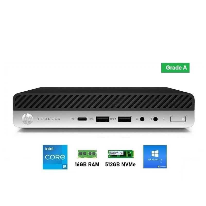 HP ProDesk 800 G5 Mini Core I5-9500 | 16GB 512GB NVMe | Garantia