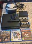 PlayStation 4 slim 1TB 2 pady Gogle PSVR Kamerka 9 gier SUPER ZESTAW