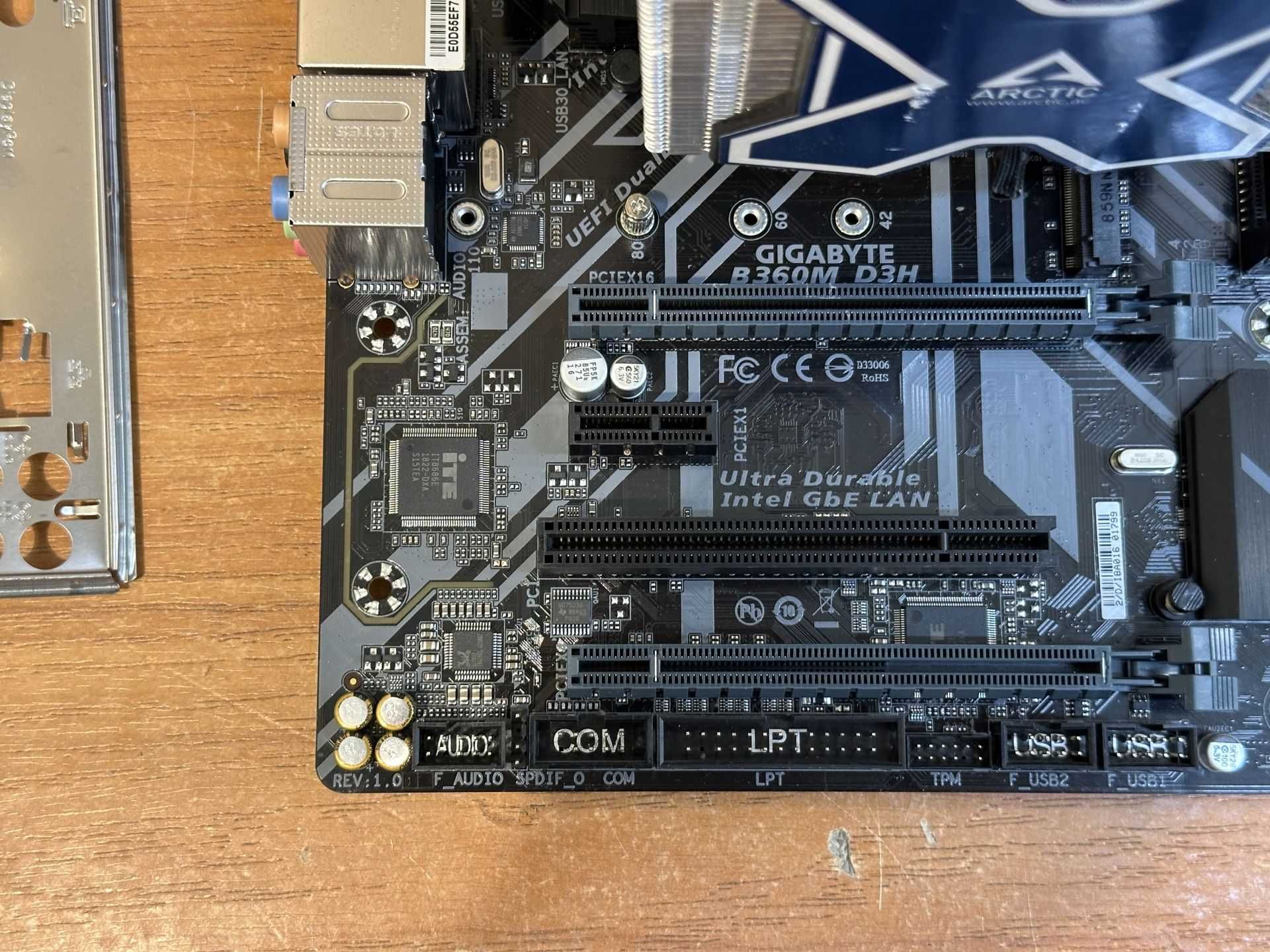 Gigabyte B360M D3H/i7-8700K/DDR4 16gb топовий ігровий комплект