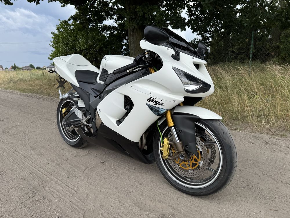 Kawasaki ZX6R 636 Ninja 2008r 131 kM wydech Akrapovic