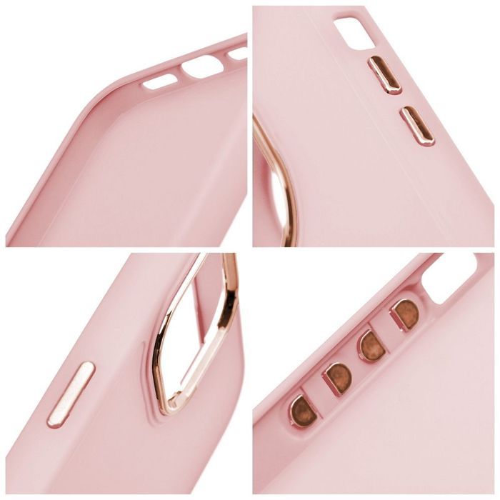 Futerał FRAME do XIAOMI Redmi Note 9S / 9 Pro pudrowy róż