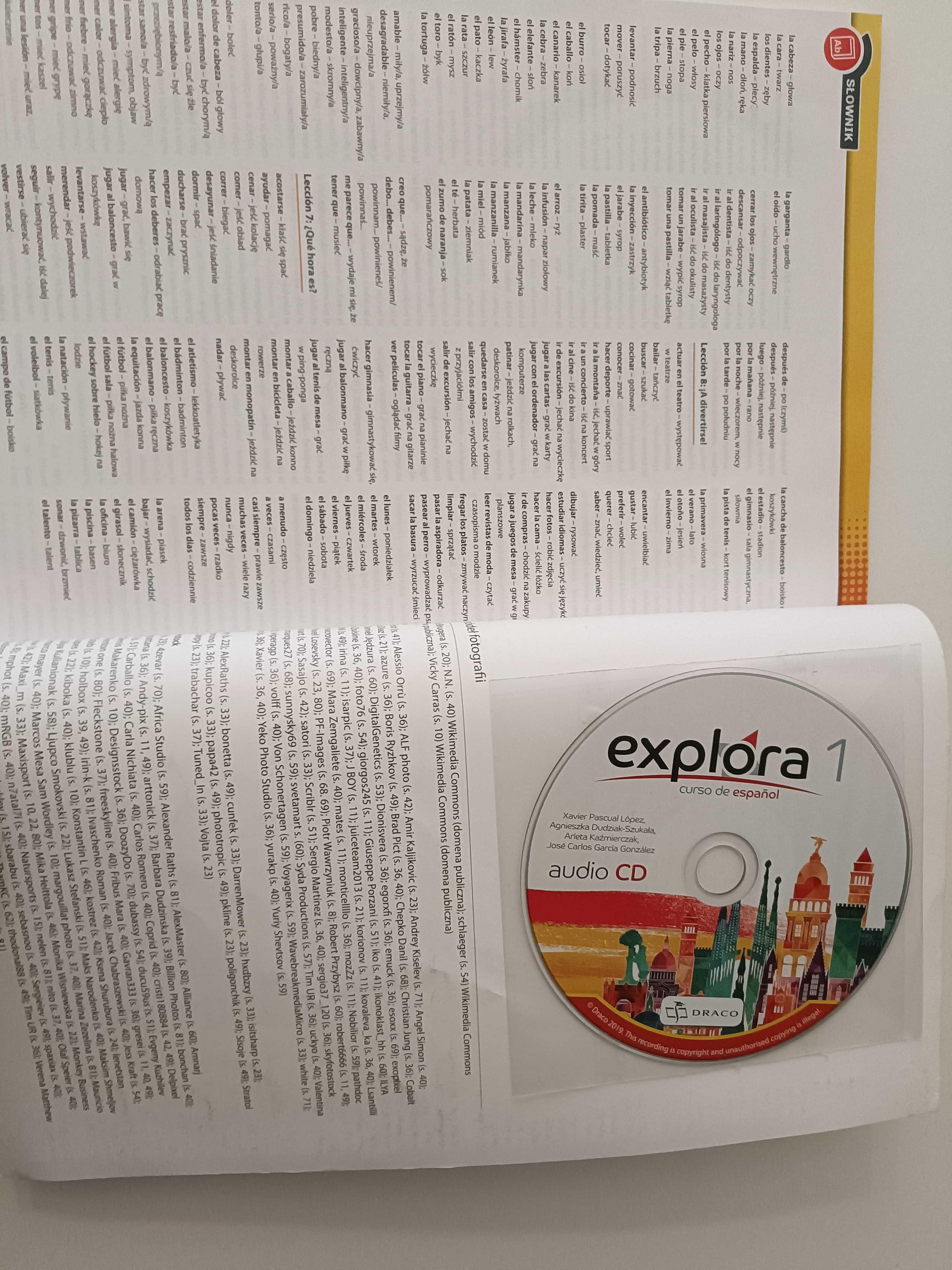 Podręcznik do nauki hiszpańskiego: Explora 1