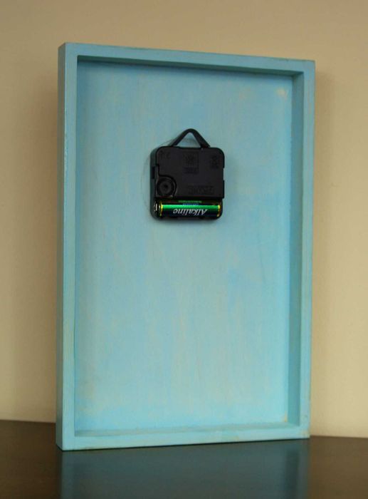 Zegar decoupage wiszący