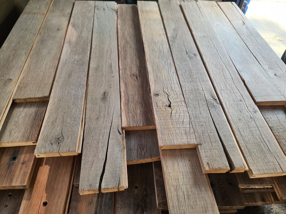 Stare deski drewno liściaste miks