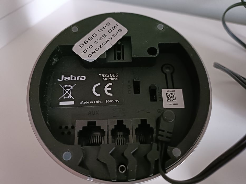 Zestaw słuchawki Jabra T5330BS bluetooth +telefon stacjonarny