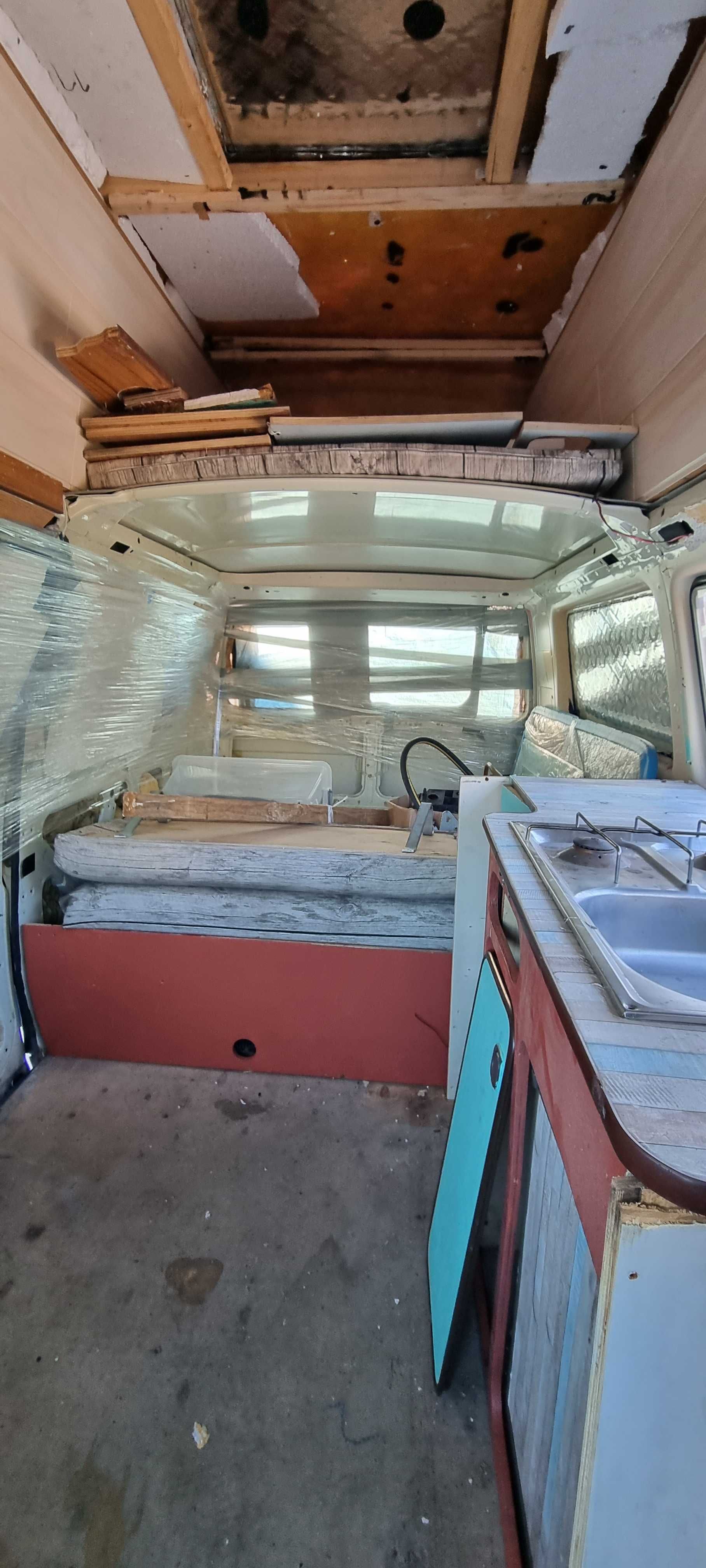 T3, 2.0 benz., jak california, multivan, westfalia-kamper do odbudowy
